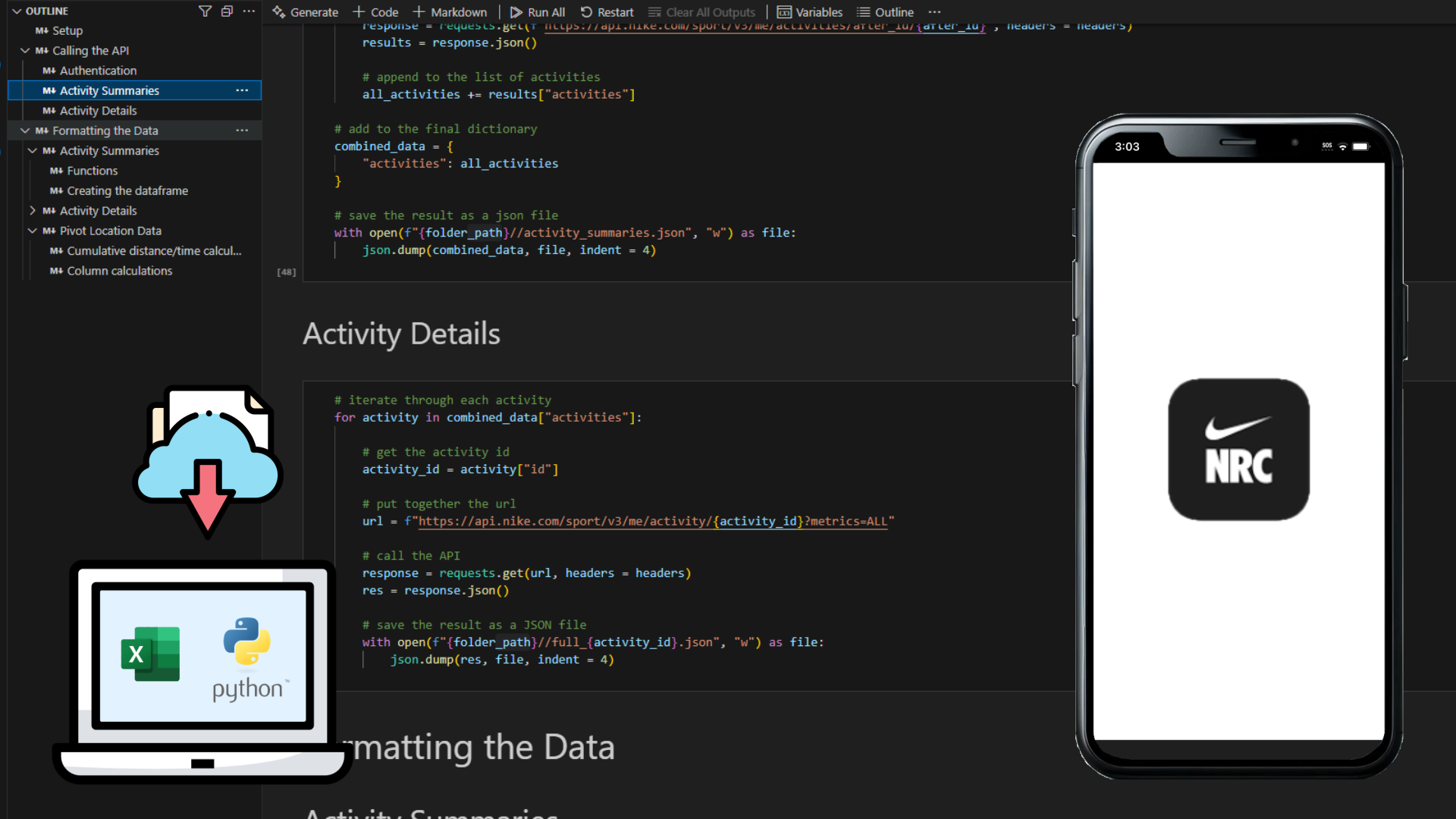 Exporting Nike Run Club Data with Python - Welcome